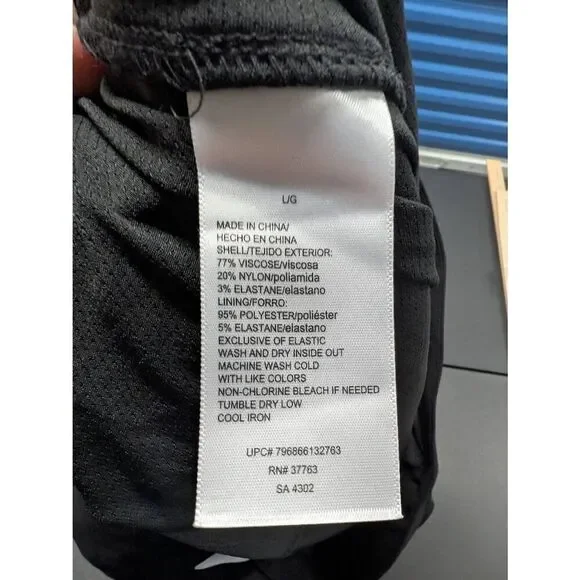 NWT Rafaella Comfort Elastic Waist Split Stretch Slash Pocket Mini Skirt Women's - Picture 5 of 6